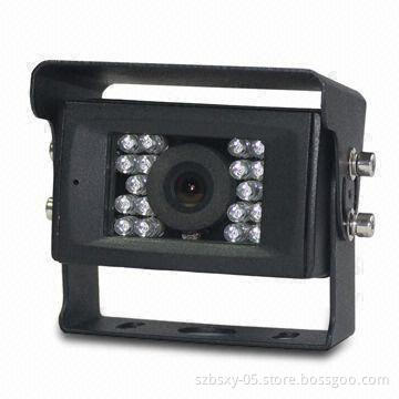 IP69 Rear-view Camera, -20 to 70°C Operating Temperature and 120° Lens Angle
